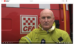 Fire Services Commissioner Craig Lapsley promotes Volunteer Week