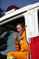 CFA – firefighter in truck