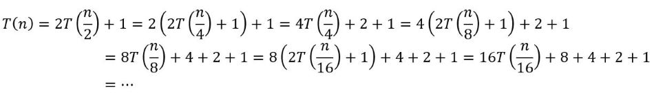 A complex equation