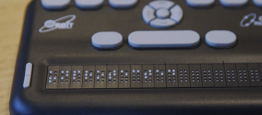 Orbit braille equipment